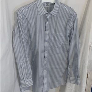 Blue/Grey Striped Brooks Brothers Button Down